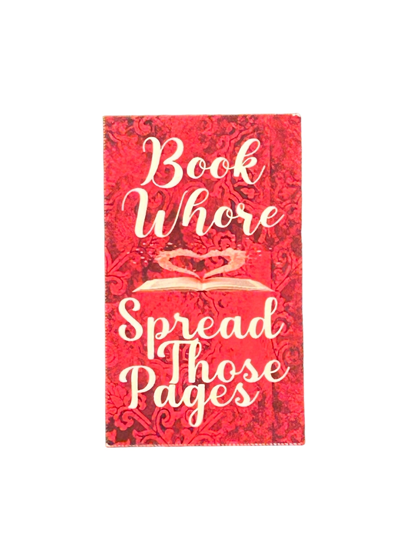 Book whore, spread those pages vinyl sticker, sticker, book lovers, smut, romance books, book nerd