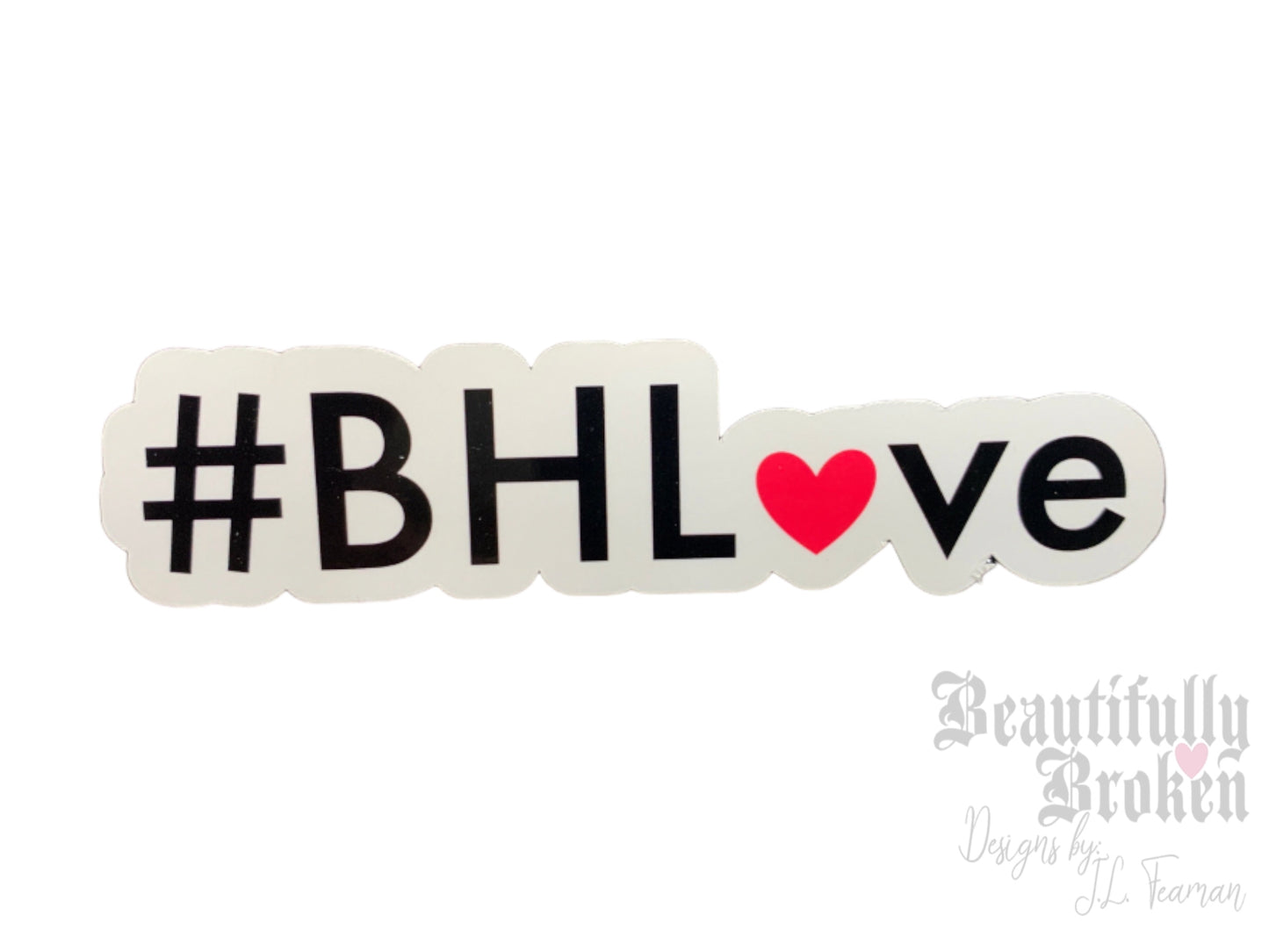 Blockhead love #BHlove vinyl sticker is perfect for all the New Kids fans out there!