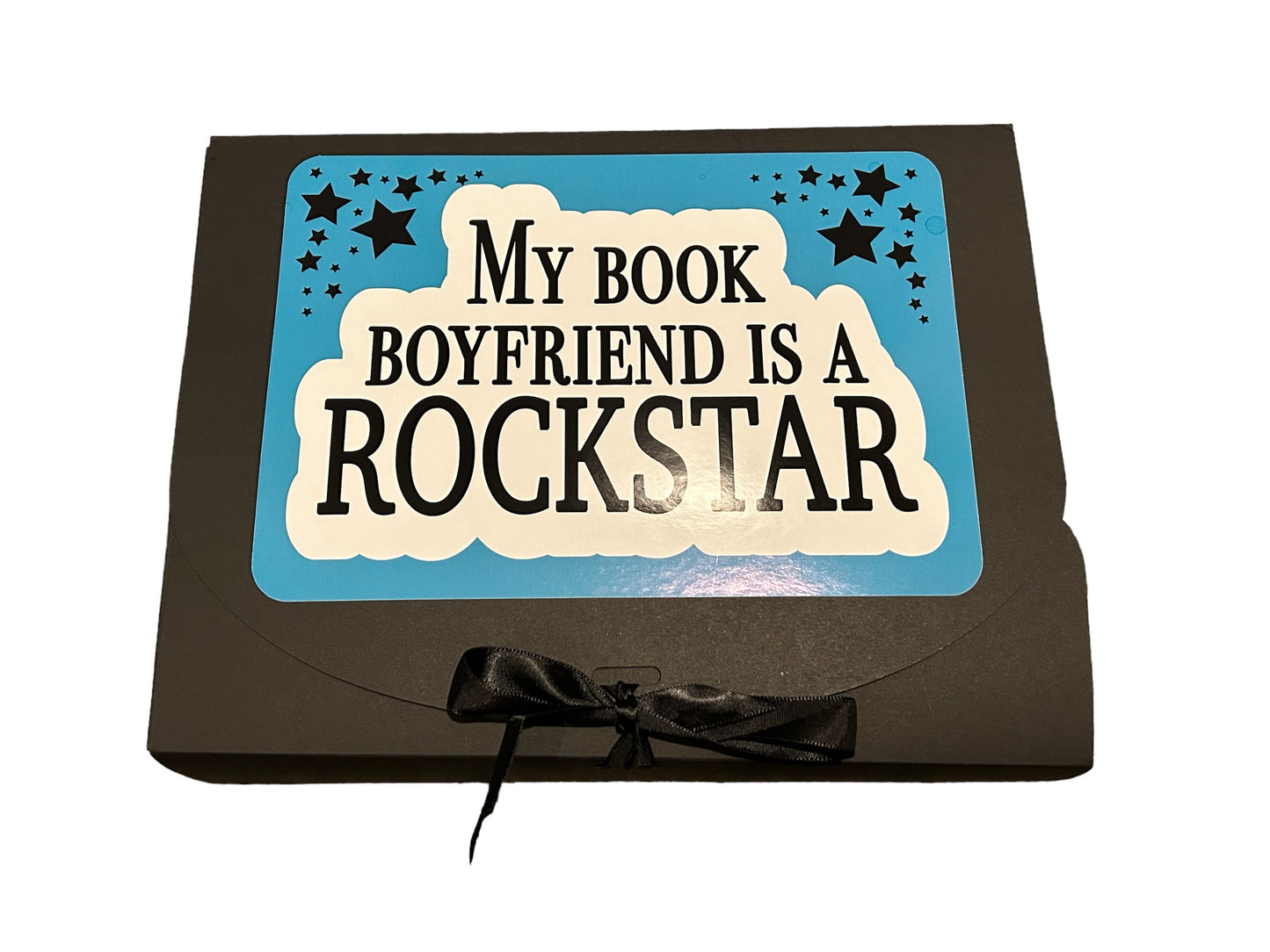 Rockstar romance book box gift set, autographed book set with personalized message from author, rockstar book boyfriend themed gift set, care package dirty book lover, smut