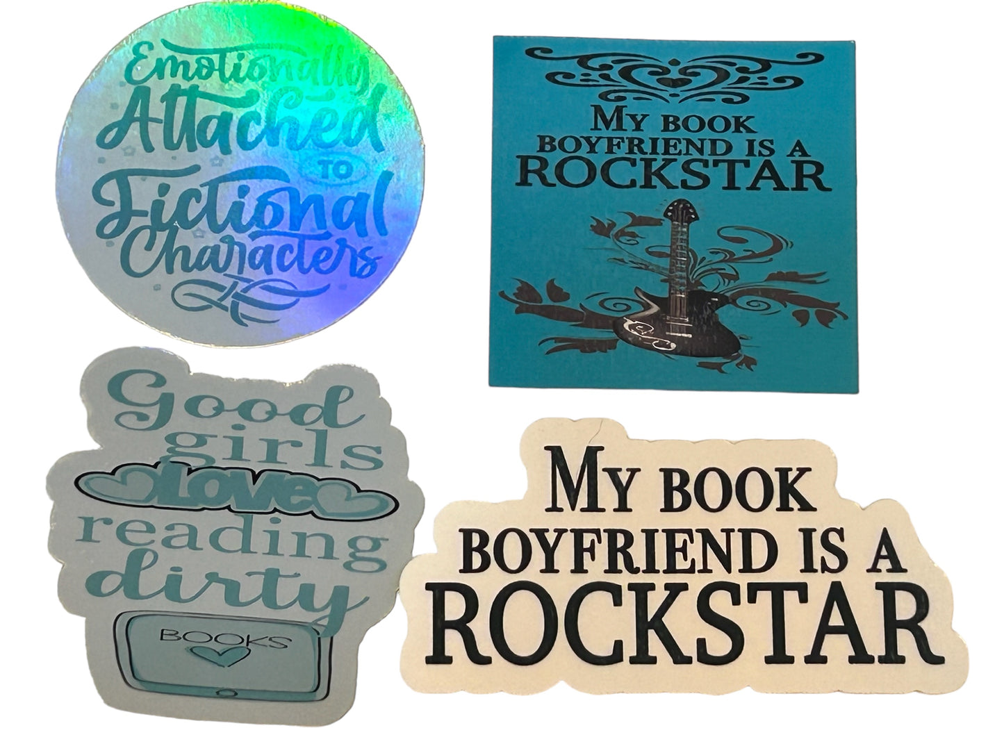 Rockstar romance book box gift set, autographed book set with personalized message from author, rockstar book boyfriend themed gift set, care package dirty book lover, smut