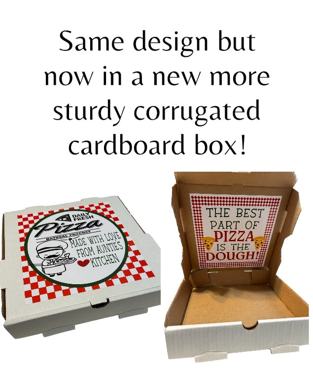 Personalized pizza box gift box -fun/creative money holder. Graduation money gift, pizza Christmas box, money card, care package, open when, college care package, teacher appreciation