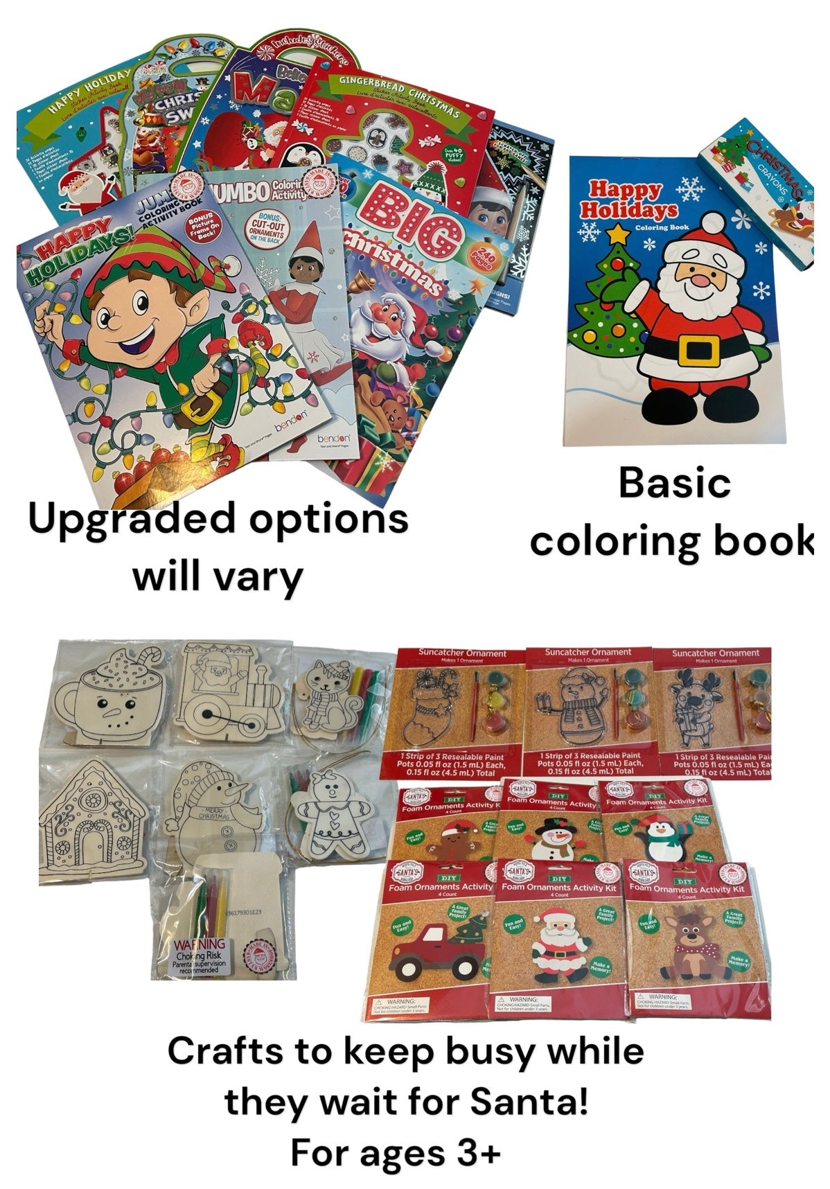 Personalized Christmas Eve Kit. Several Options-Milk & Cookies, Hot Cocoa Mug Set, Reindeer Food/Dust, Activities, Book, Stuffed Moose, toys, Christmas Eve box for kids, make your own