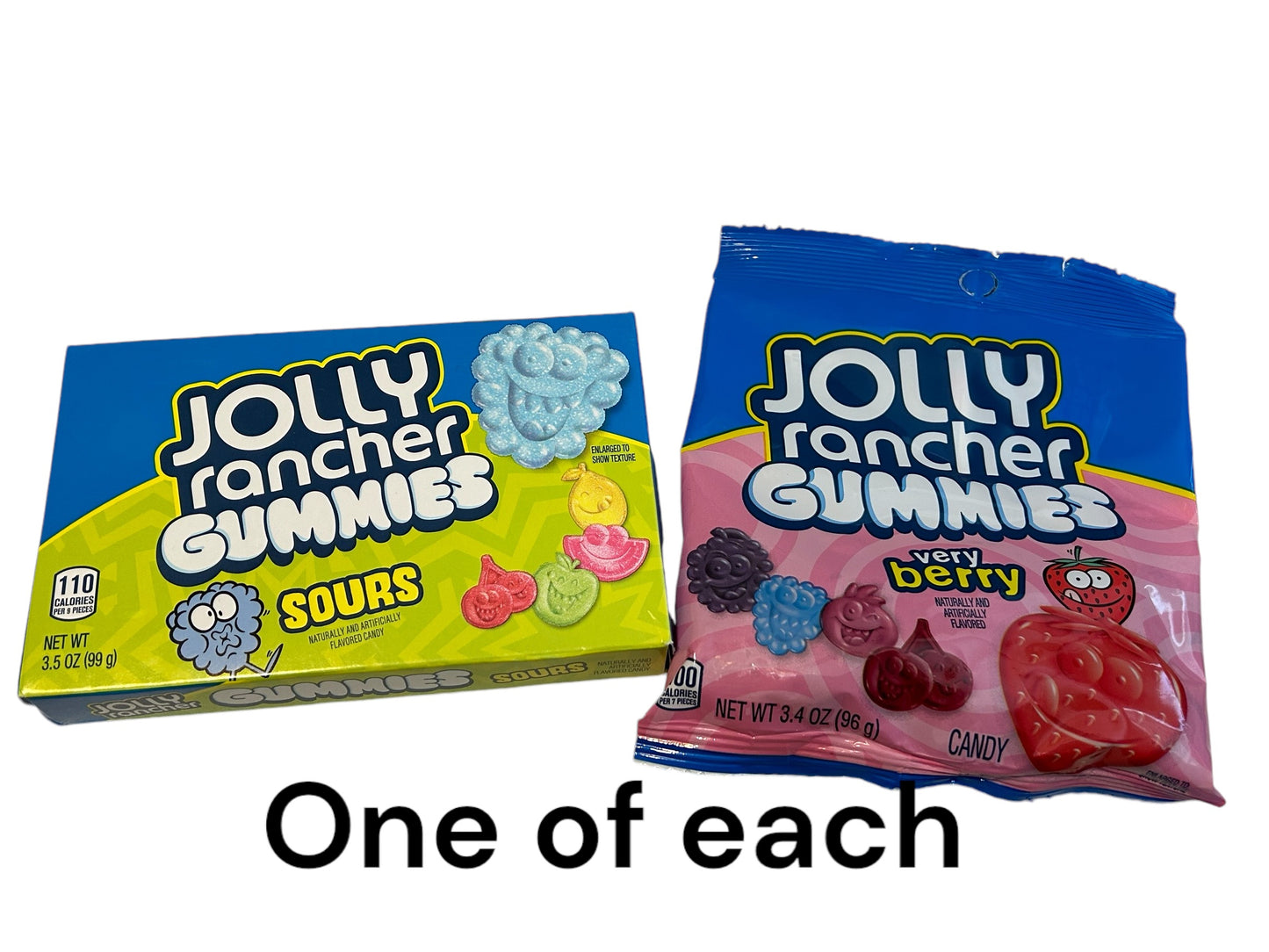 Don't worry, be jolly, Jolly Rancher themed gift set. Motivational care package, college care package, final exam care package, Jolly Rancher scented gift set