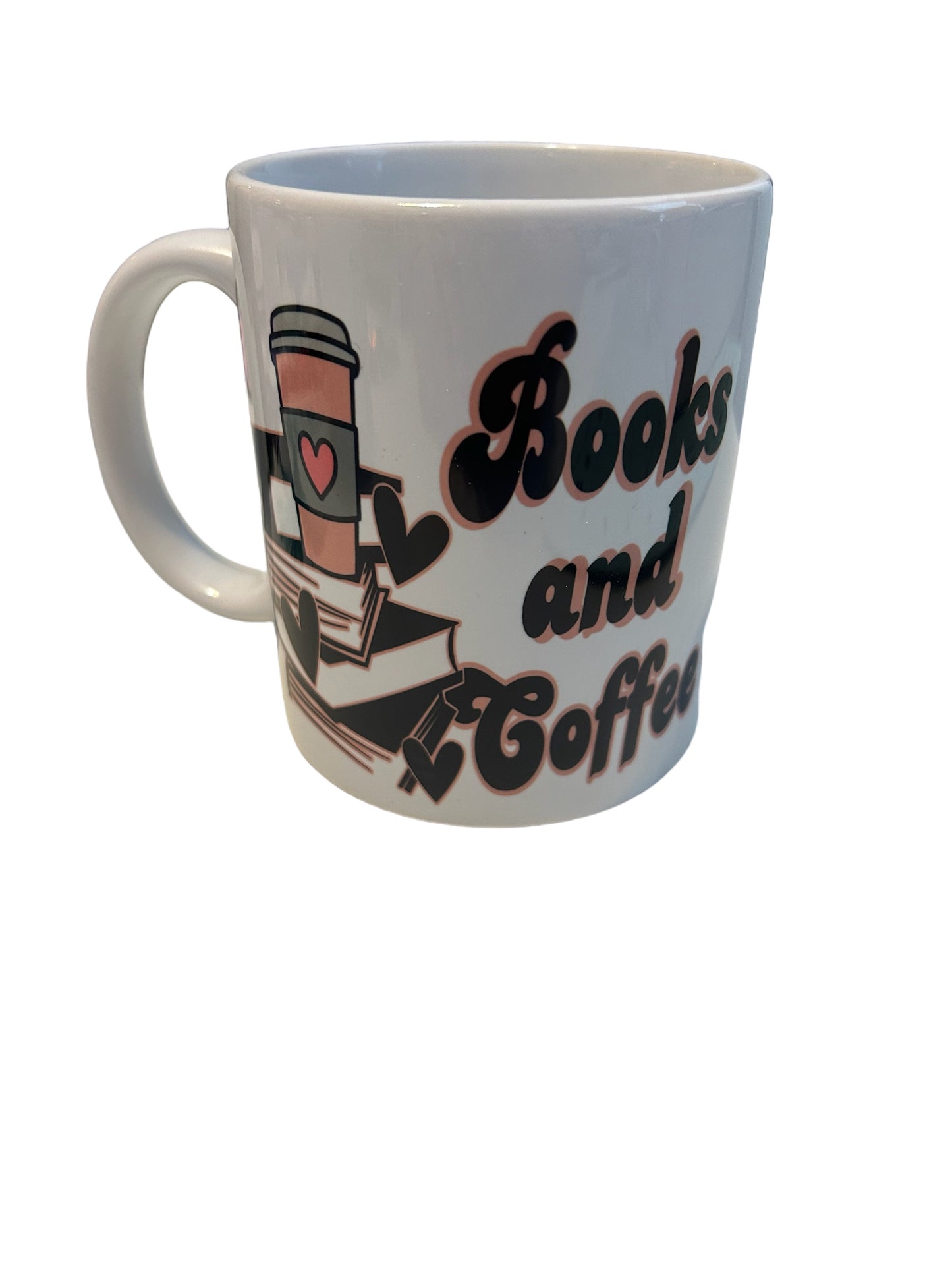 Books and coffee mug, 11 oz, book lovers, smut, romance books, book nerds