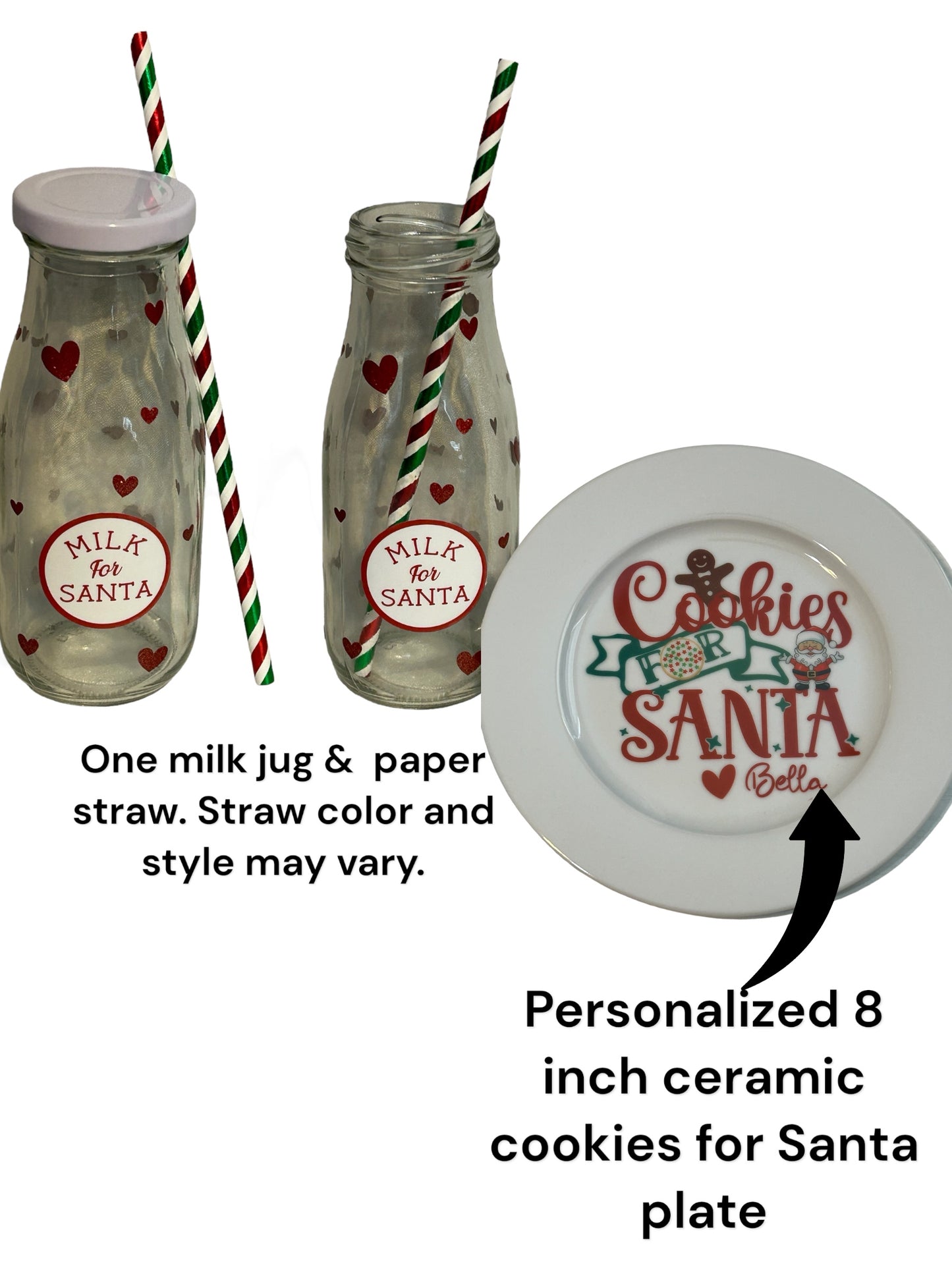 Personalized Christmas Eve Kit. Several Options-Milk & Cookies, Hot Cocoa Mug Set, Reindeer Food/Dust, Activities, Book, Stuffed Moose, toys, Christmas Eve box for kids, make your own