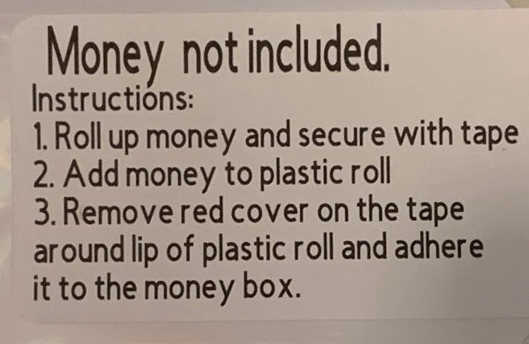 Tacos before adulting- fun/creative money holder gift.  Money not included. Available in 10 or 20- college care/open when/appreciation