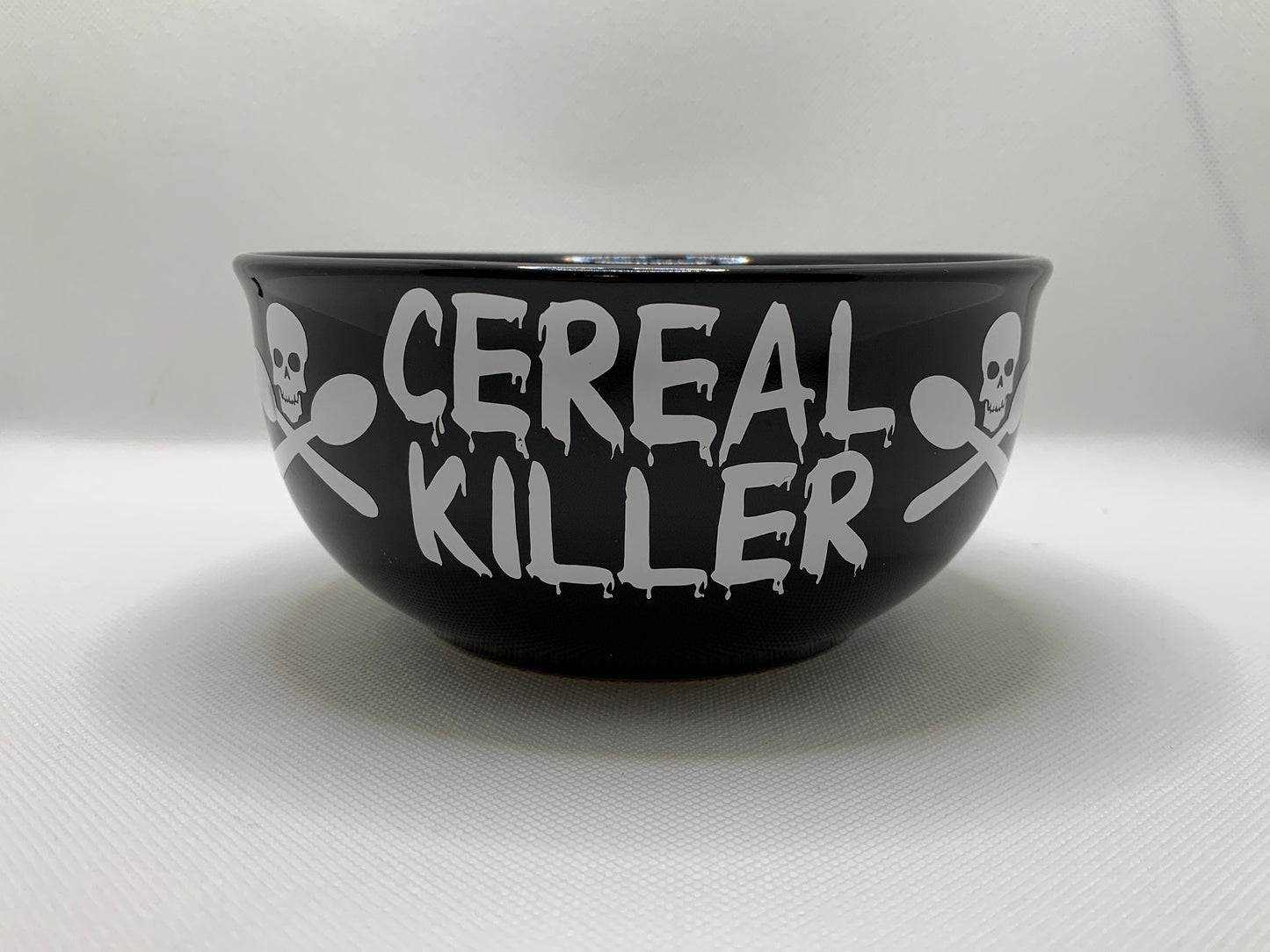 Cereal Killer gift set with bowl, spoon, and cereal! Perfect for Halloween,  horror movie lover or  true crime fan!