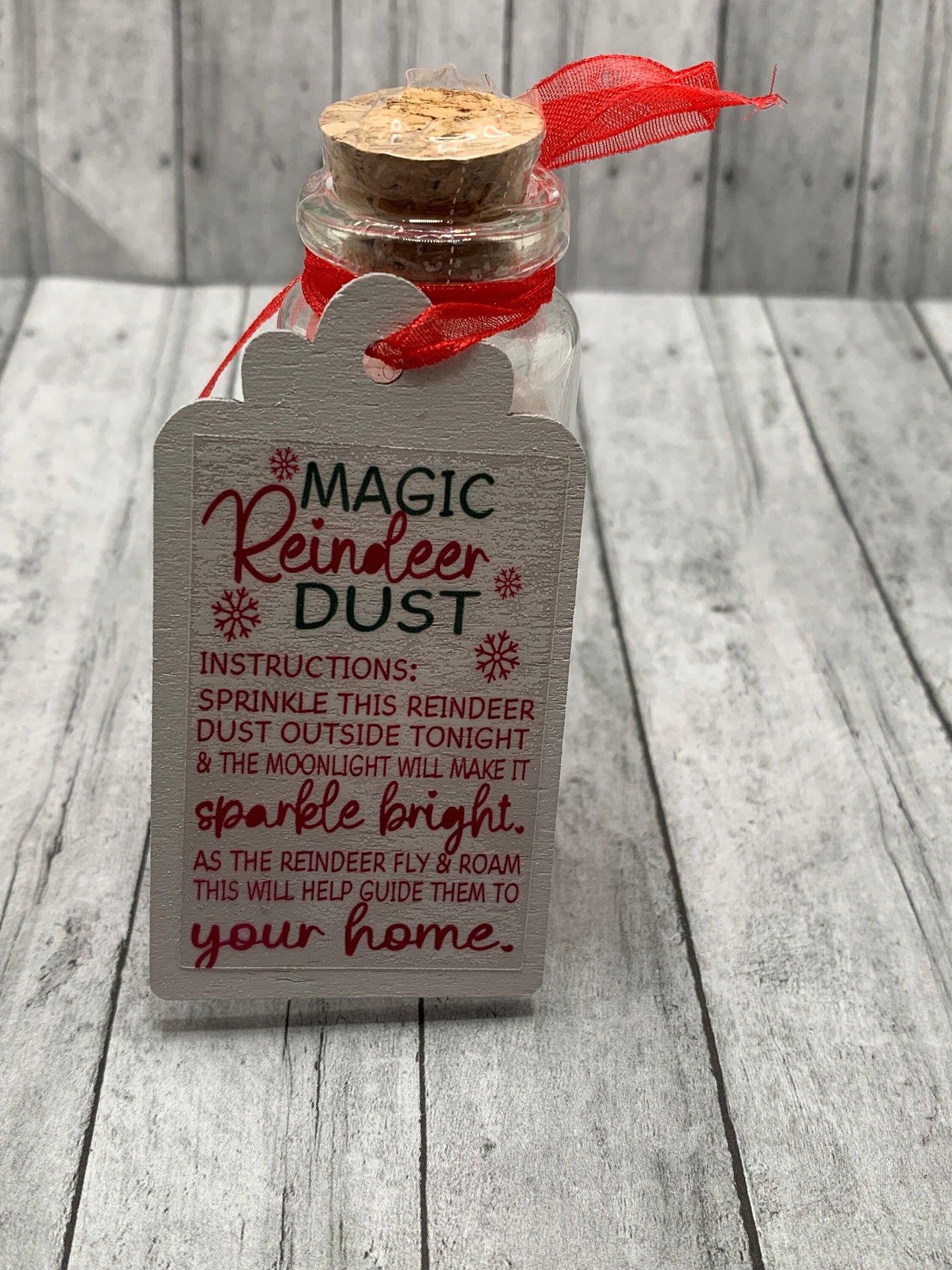 Reindeer Dust so Santa can find his way! Perfect to keep the magic going for any child