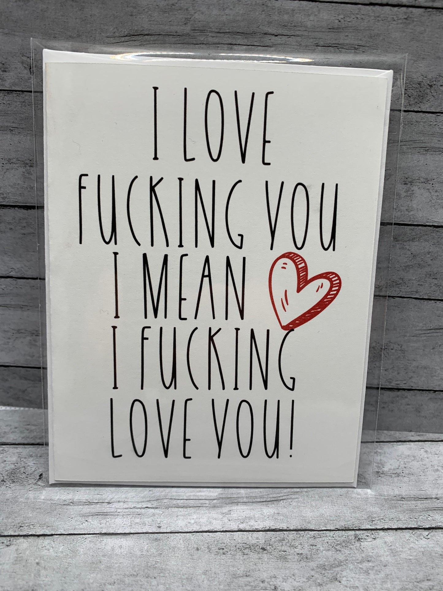 Naughty, Fun, Swear Anniversary/Valentine’s Day/Birthday card for loved one- brutally honest cards for any occasion