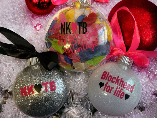 New Kids inspired Christmas ornaments- several options to choose from!