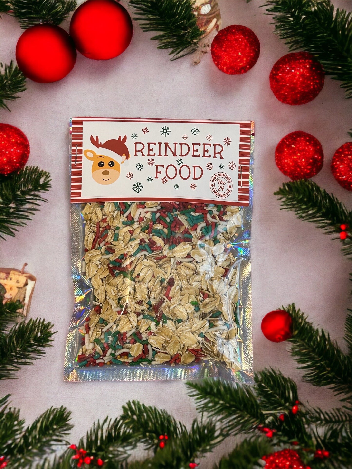 Reindeer Food for Christmas Eve - Perfect to keep the magic going for any child