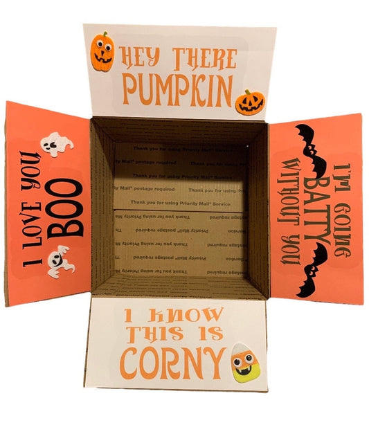 Halloween theme care package kit perfect for any loved one!