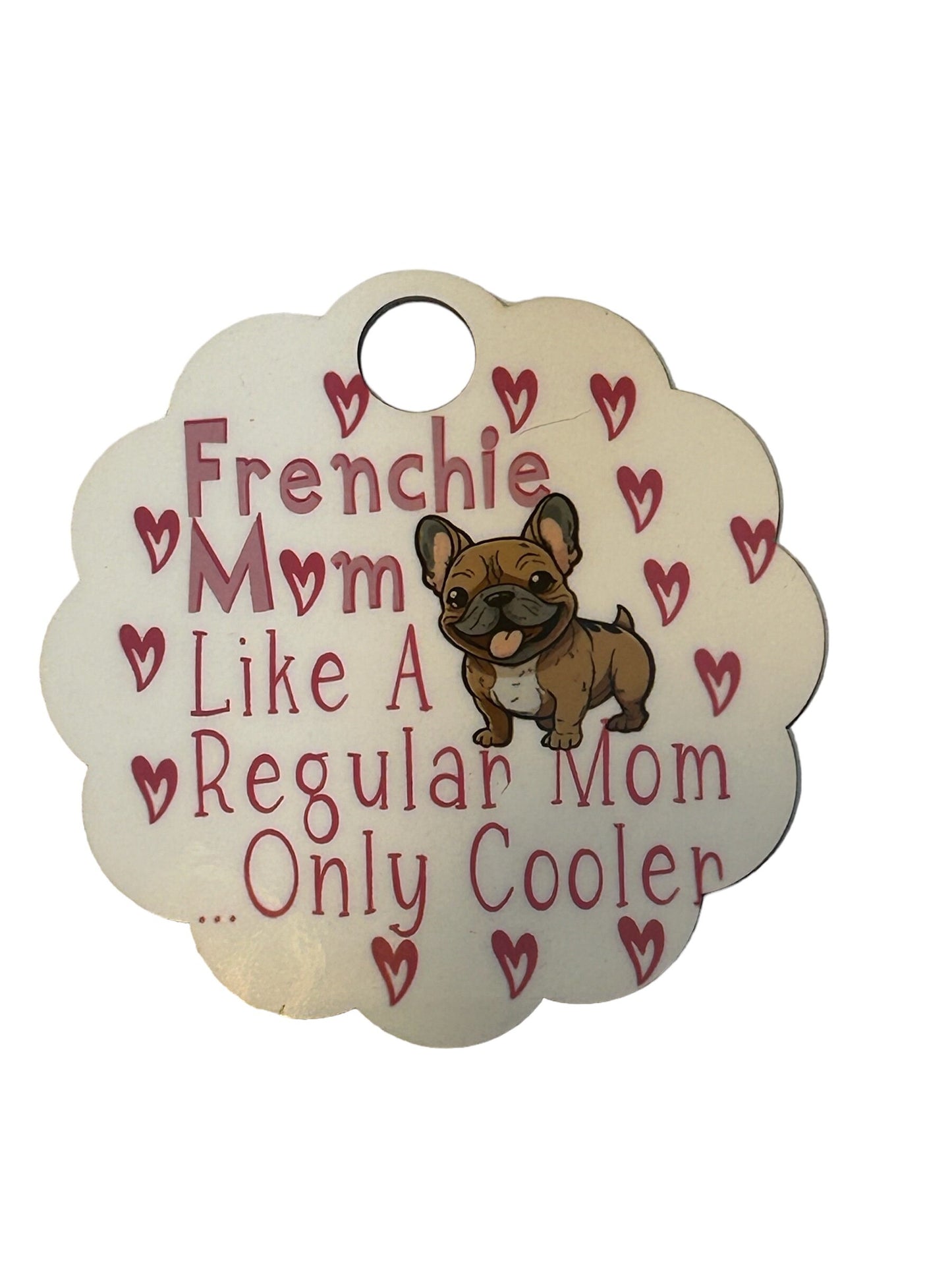 Frenchie Tumbler lid, French Bulldog, 40 oz lid topper, 3 options to choose from, frenchie mom, frenchie obsessed,