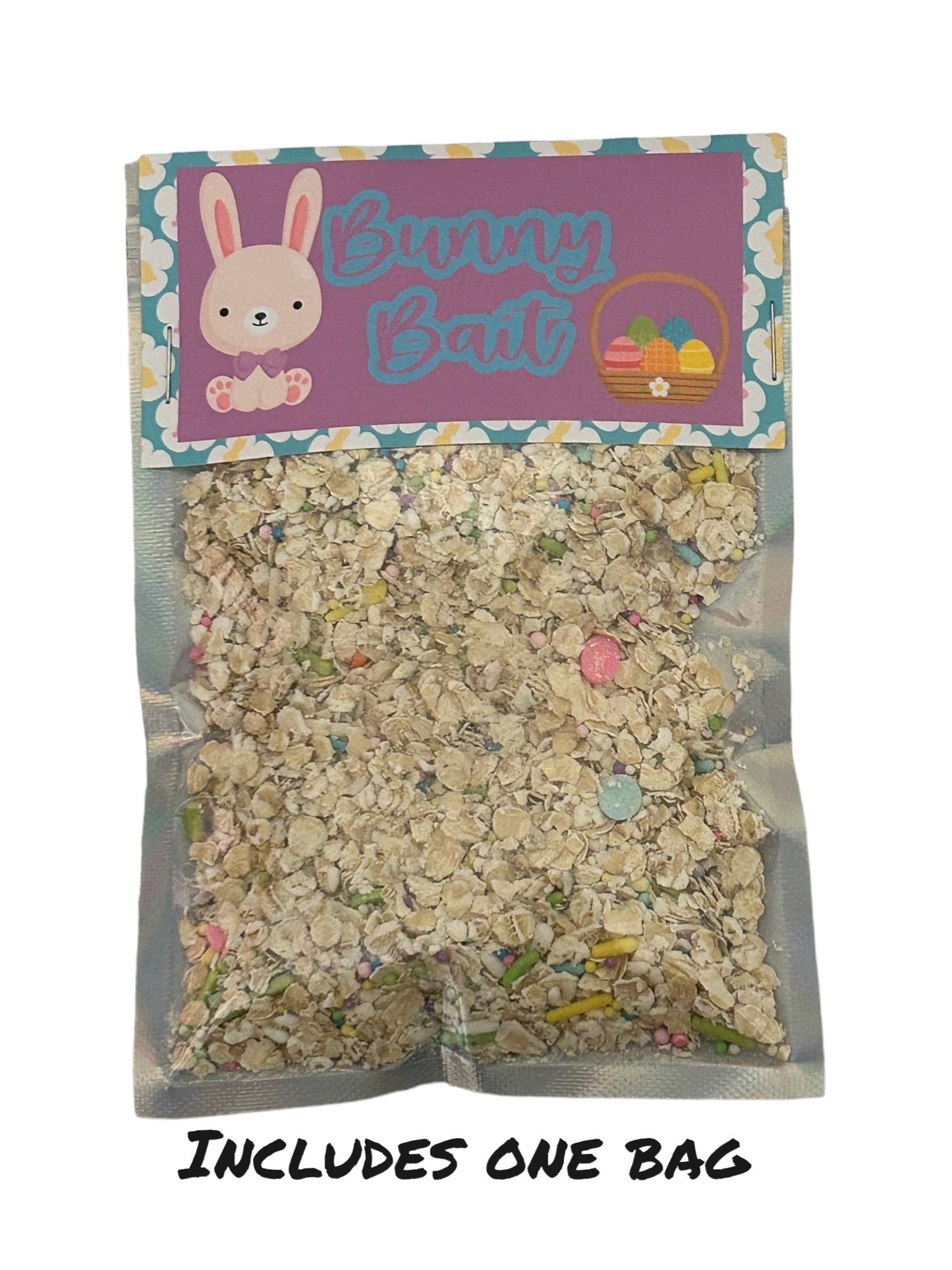 Bunny Bait- magical bunny food for Easter Eve so the bunny can find his way. Gift for kids, Magic Easter bunny food, Easter basket stuffer